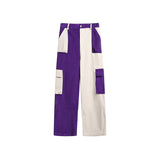 Unisex Sweatpants Patchwork Casual Pants Fashion Brand Loose