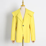 Frankie Shop Hourglass Blazer Fall Baggy Coat