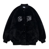 Men Cotton Padded Jacket Winter Warm Cotton-Padded Coat Coat Male Letter Embroidered Cotton Jacket Jacket