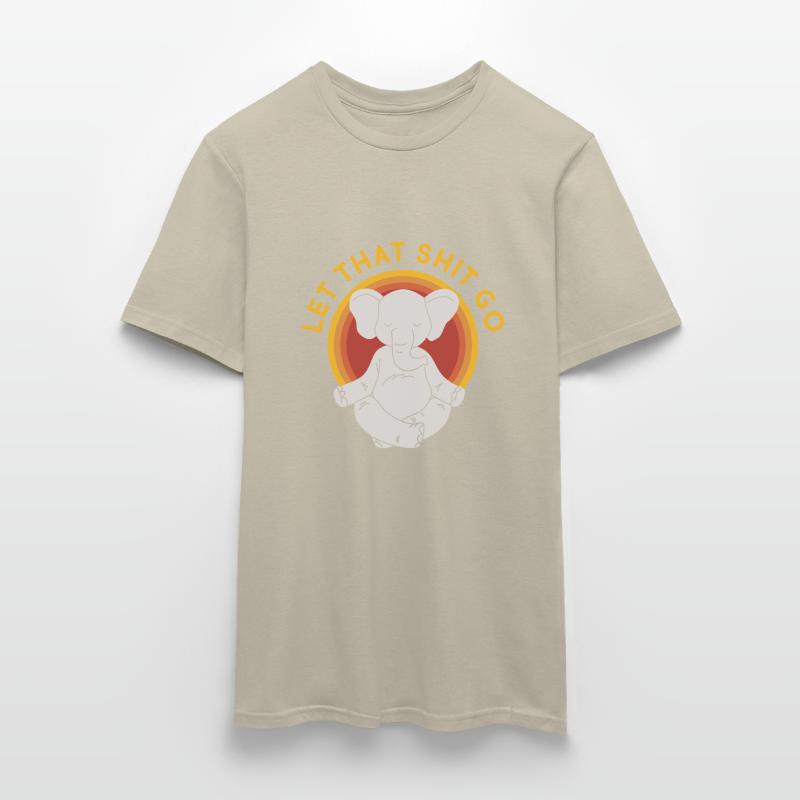 New Limited Funny Let go Buddha Vintage Retro