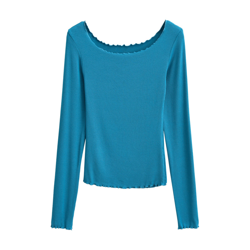 Women's T-Shirt Autumn Long-Sleeved T-shirt Women's Bottoming Top