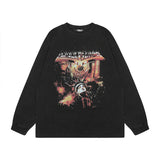 Men Long Sleeve Shirt Men and Women Old Vintage