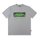 Men T Shirt Cartoon Printed Short-Sleeved T-shirt Men and Women Street Cotton Casual