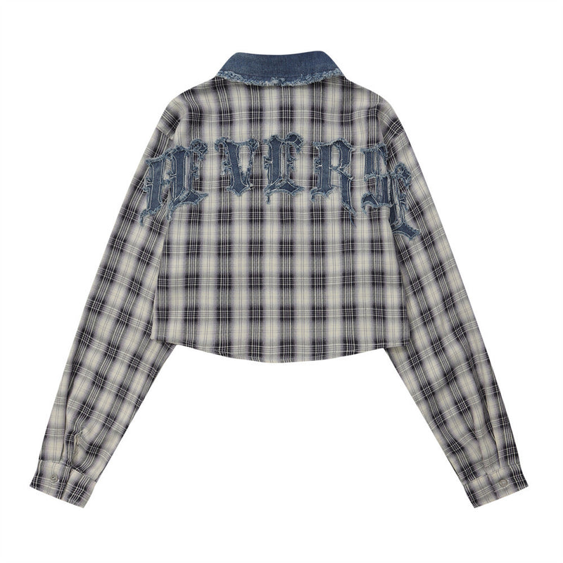 Women Long Sleeve Shirt Denim Women's Casual Shorts