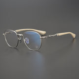 CHH Chrome Hearts Glasses Japanese handmade retro square myopia glasses frame