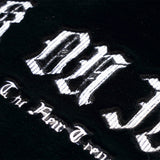 Men Cotton Padded Jacket Coat Letter Embroidered Cotton Jacket Men Winter Thickening Stand Collar Baggy Coat