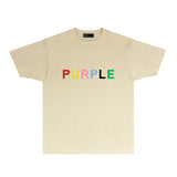 Purple Brand T Shirt Short Sleeve T-shirt Blouse