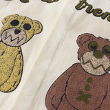 Men Long Sleeved T Shirt Long Sleeve Shirt Men's Design Loose Niche Puff Print Shirt