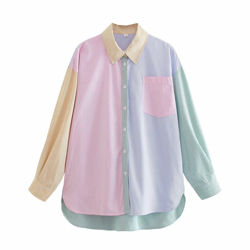 Women T-Shirt Long Sleeve Loose Shirt