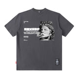 Men T Shirt Short Sleeve Hip Hop Summer Loose Street Couple T-shirt