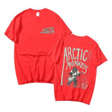 Arctic Monkeys Tour Graphic T Shirts Men's Hip Hop Retro