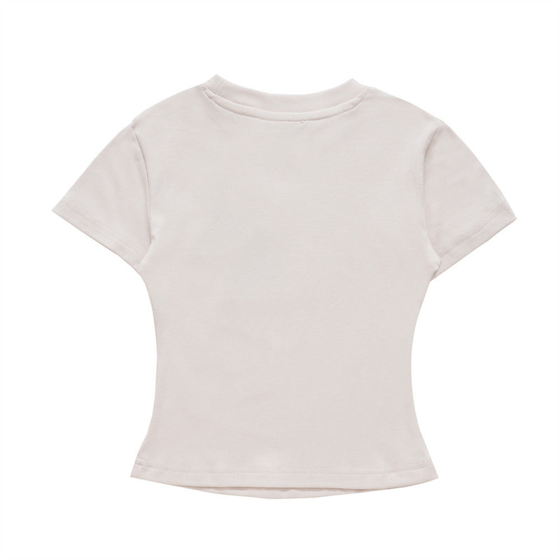Women T-shirt Printed Short-Sleeved T-shirt for Girls Summer O-neck Short