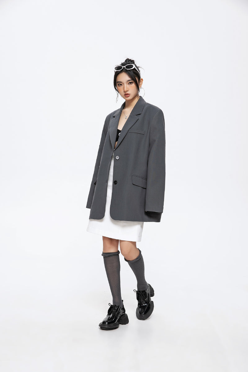 Unisex Jacket Autumn Leisure Loose Suit Jacket Women's Clothing