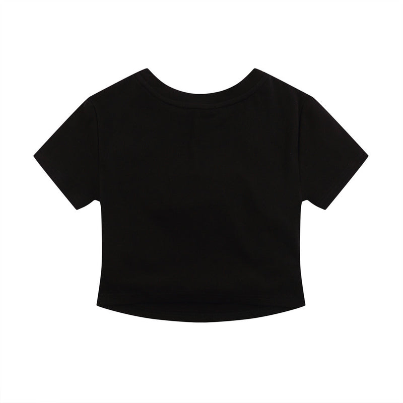 Women T-shirt Printed Short T-shirt Crew Neck Short Sleeve T-shirt Casual