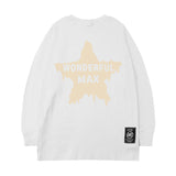 Men Long Sleeve Shirt Autumn and Winter round Neck Long Sleeve T-shirt Men and Women Loose All-Match