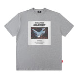 Men T Shirt Street Car Printed Short-Sleeved T-shirt Men's Summer Couple