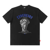 Men T Shirt Printed Street Style Short Sleeve T-shirt Men and Women Couple