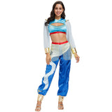 Arabian Nights Theme Dress All Saints Lamp of Aladdin Princess Jasmine Cosplay Uniform