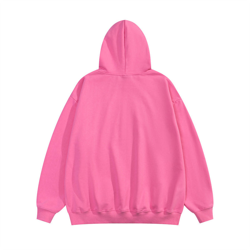 Men Hoodie Letter XINGX Printed Pullover Sweatshirt