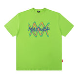 Men T Shirt Printed round Neck Short Sleeve T-shirt Men and Women Loose