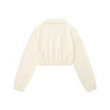 Women Hoodie Long-Sleeved Sweater Women's Autumn Short Top