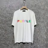 Purple Brand T Shirt Short Sleeve T-shirt Blouse