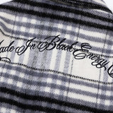 Men Long Sleeved T Shirt Autumn and Winter Plaid Shirt Coat Men's Loose Casual Collar Jacket Shirt