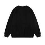 Men Hoodie round Neck Loose Sweatshirt Men's Casual Long Sleeve Pullover Casual Top Autumn and Winter