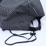 Carhartt Hat Fashion Checked Drawstring Baseball Cap