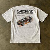 y2k Street vintage animated alphabet print short sleeve