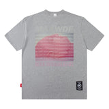 Men T Shirt Street Tide Brand Cotton Short-Sleeved T-shirt for Men and Women