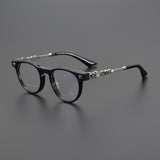 CHH Chrome Hearts Glasses Pure Titanium Ultra Light Myopia Anti-Blue Light Glasses Frame