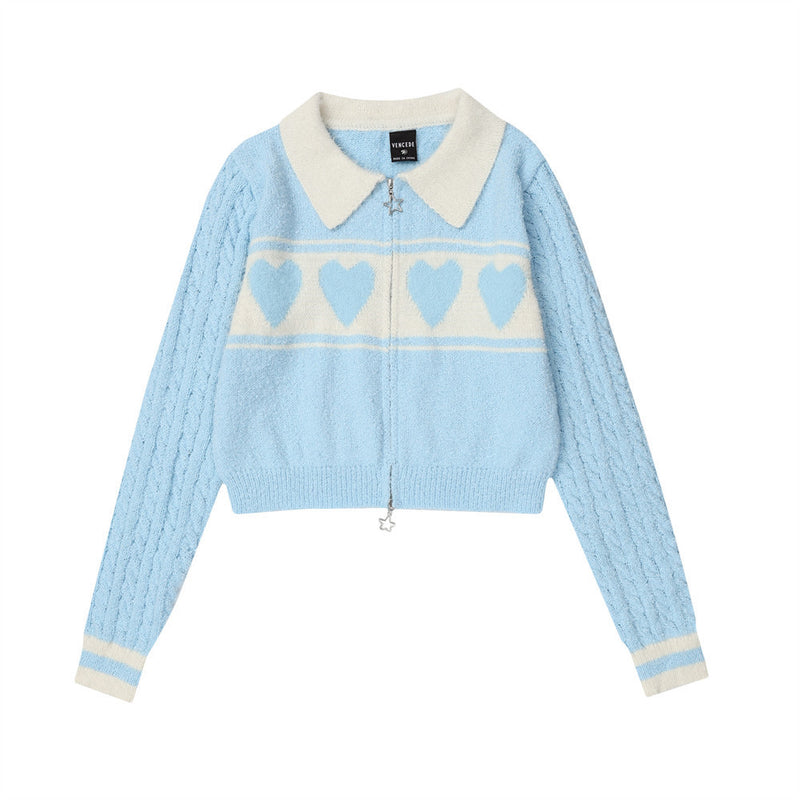 Women Sweater Short Knitwear for Women Autumn Outerwear Sweater