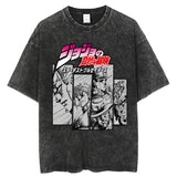 JoJo Bizarre Adventure Stone Ocean T-Shirt Men Hip Hop