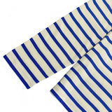 Kapital T Shirt Pingtian Hehong Arm Smiling Face Crew Neck Casual Cotton Striped Long Sleeved T-shirt