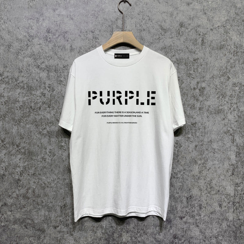 Purple Brand T Shirt Short Sleeve T-shirt Blouse
