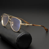 CHH Chrome Hearts Glasses Collector's Edition Pure Titanium Engraved Myopia Glasses Frame Sunglasses