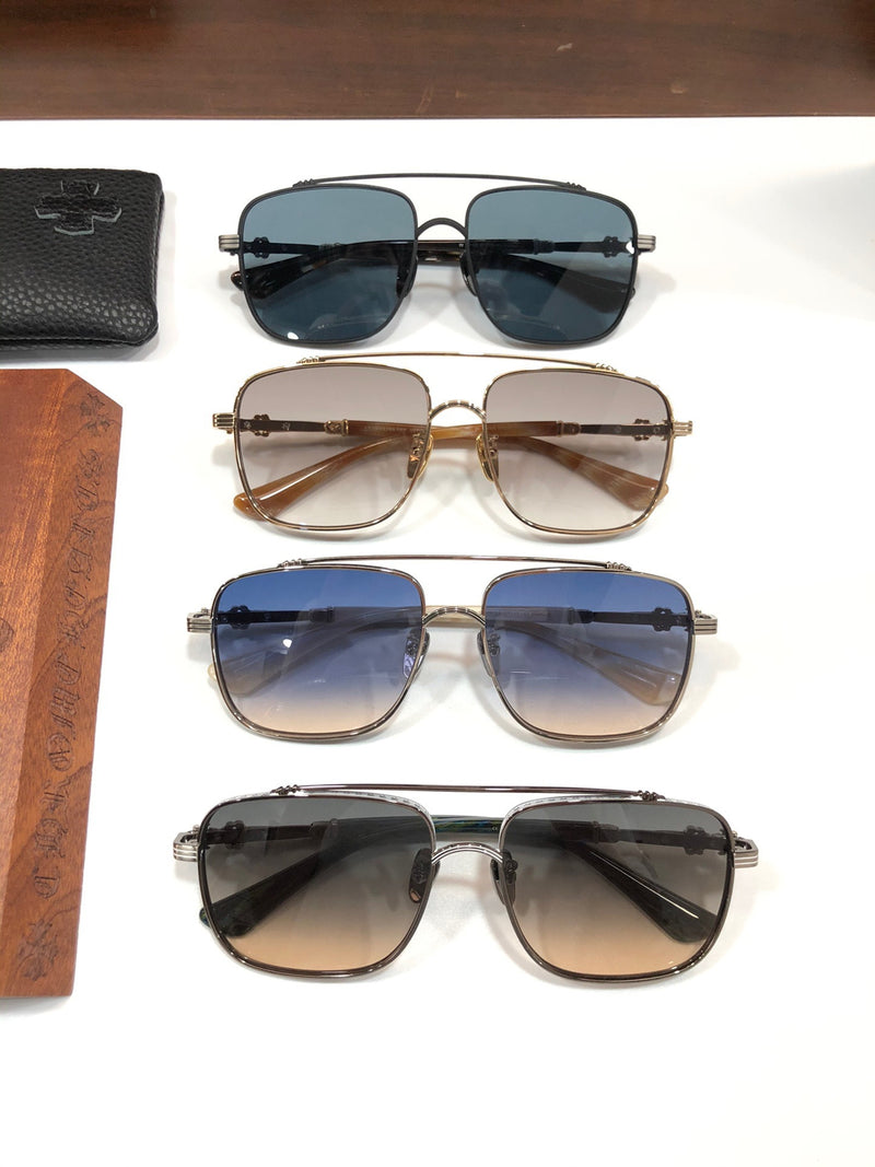 Chrome Hearts Sunglasses Simple Exquisite Titanium Sunglasses