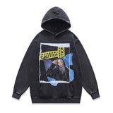 Unisex Vintage Hoodie Cotton Hooded Sweater Male Casual