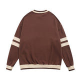 Men Hoodie Sweater Men's Spring and Autumn Loose Sports Stitching Casual Long Sleeve