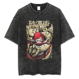 Men Streetwear T Shirt Japanese Harajuku Tshirt Anime