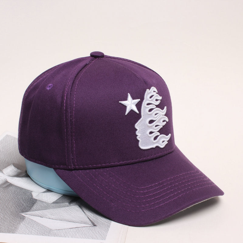 HellStar Hat Casual Versatile Fashion Embroidered Baseball Cap