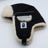 Bathing Ape Hat Thickened Thermal Ear Protector Plush Hat