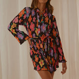 Jungle Print Maxi Dress Women's Skirt Printed Short Skirt