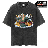 Anime ONE PIECE Roronoa Zoro T Shirt Y2k Harajuku Fashion