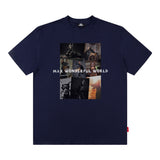 Men T Shirt Doberman Pinscher Printed Short-Sleeved T-shirt Men and Women Loose