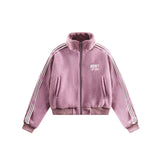 Unisex Jacket Female Winter Lambskin Sports Cotton Jacket