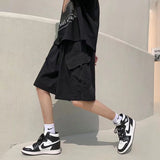 Men Sweatpants Design Cargo Shorts Men's Amekaji Vintage