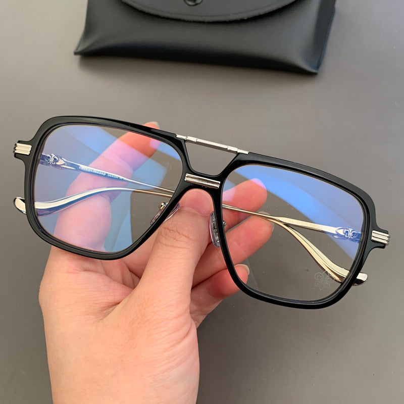 CHH Chrome Hearts Glasses Toad Mirror Plate Vintage Myopia Glasses Frame