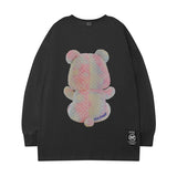 Men Long Sleeve Shirt Autumn and Winter round Neck Long Sleeve T-shirt Men and Women Loose All-Match Casual